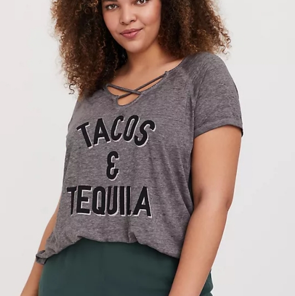 torrid Tops - NWT Torrid Tacos & Tequila Tee